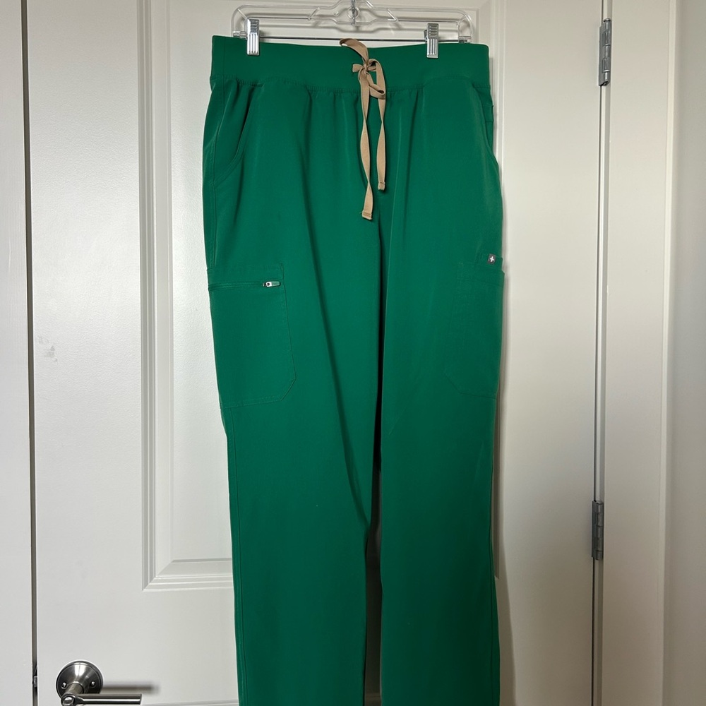 Figs Green Scrub Pants